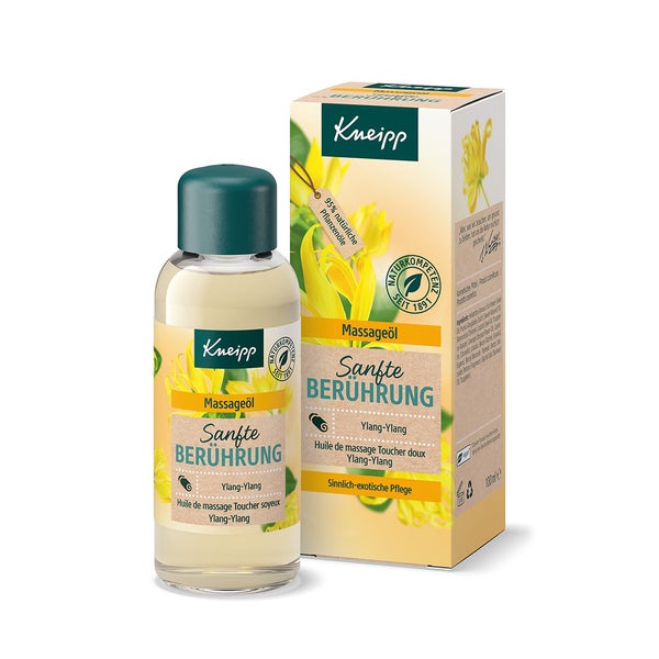 Kneipp Massageöl Ylang-Ylang - Ylang-Ylang & Jojobaöl & Mandelöl 100 ml