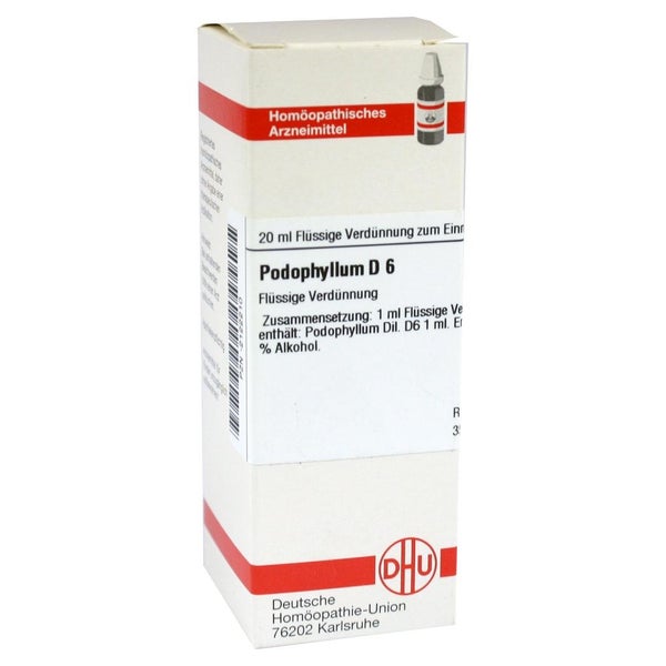 Podophyllum D 6 Dilution 20 ml
