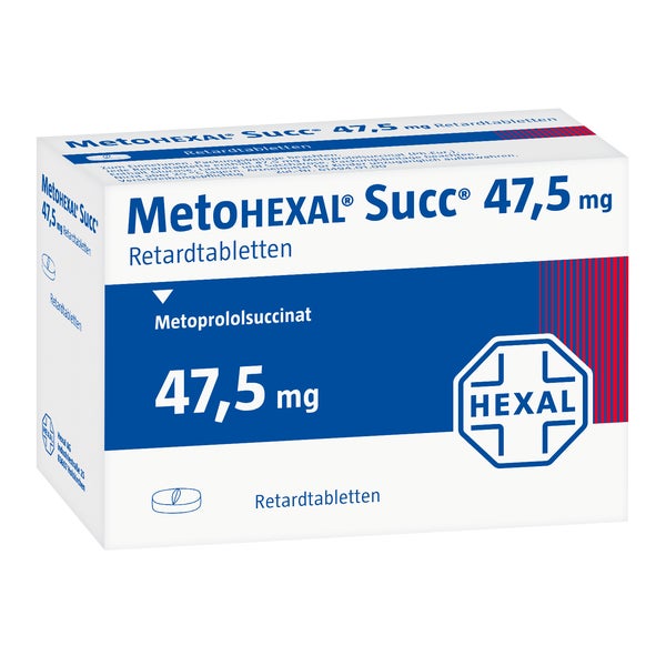 Metohexal Succ 47,5 mg Retardtabletten 100 St