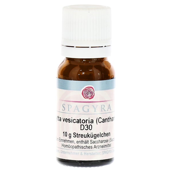 Lytta Vesicatoria Cantharis D 30 Globuli 10 g
