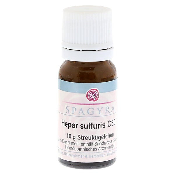 Hepar Sulfuris C 30 Globuli 10 g