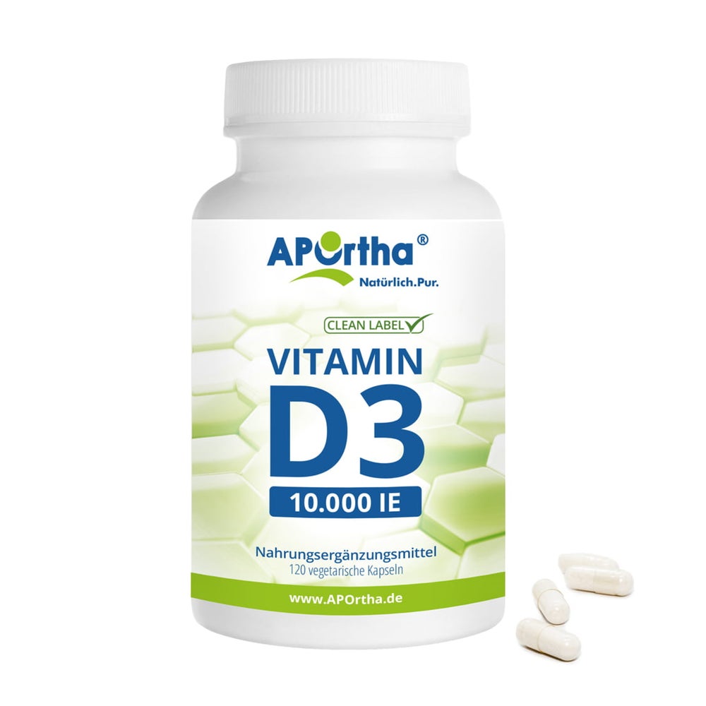 APOrtha® Vitamin D3 Depot 10.000 IE - 250 µg - Kapseln 120 St