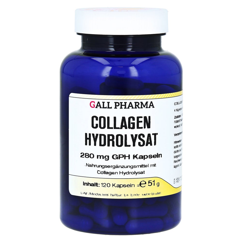 Collagen Hydrolysat 280 mg GPH Kapseln 120 St