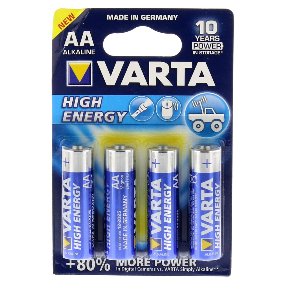 Batterien Mignon LR6 AA 4906 Varta High 4 St