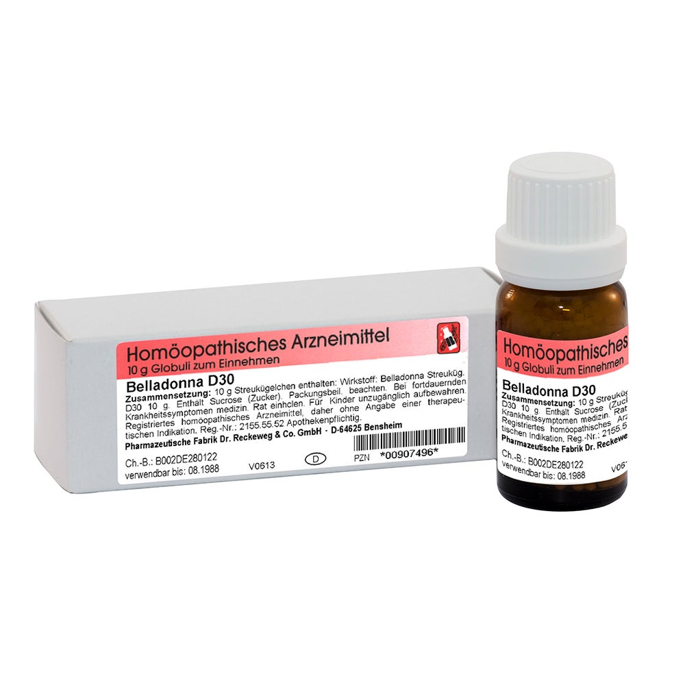 Dr. Reckeweg Belladonna D30 Globuli 10 g