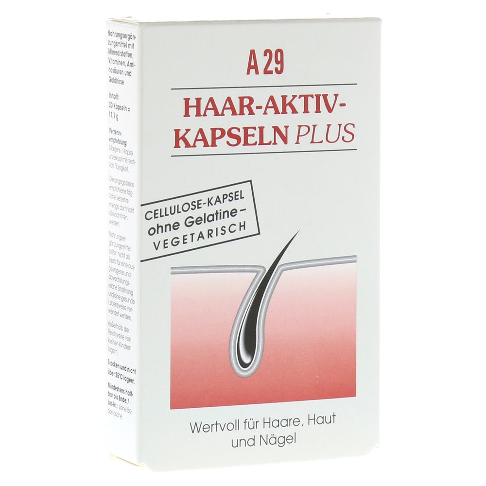 A29 Haar Aktiv Kapseln Plus 30 St