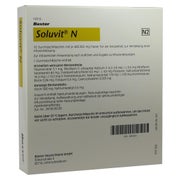 Soluvit N Plv.f.e.konz.z.her.e.infusions 10X10 ml