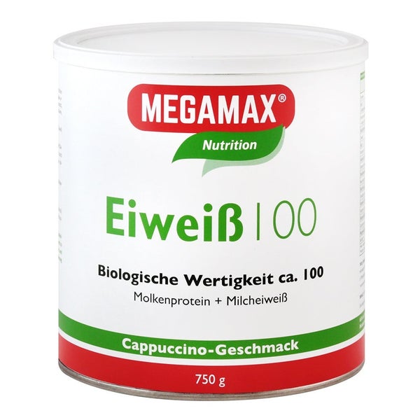 MEGAMAX® Eiweiß 100 Cappuccino 750 g