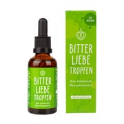 Produktabbildung: BitterLiebe Bittertropfen - Bitterstoffe Tropfen mit hochwertigen Löwenzahn und Bitterkräuter - Bittertropfen nach Hildegard von Bingen - Bitter Liebe - Vegan und Made in Germany 1x 50 ml 1 x 50 ml