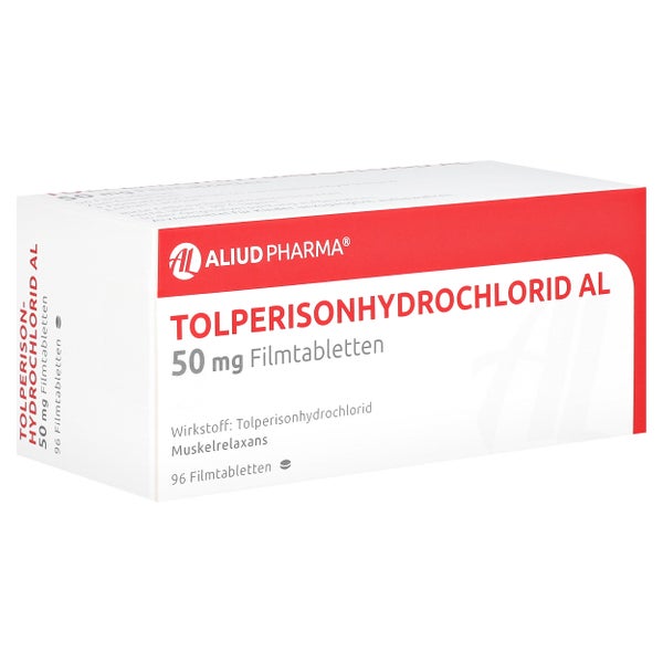 TOLPERISONHYDROCHLORID AL 50 mg Filmtabletten 96 St
