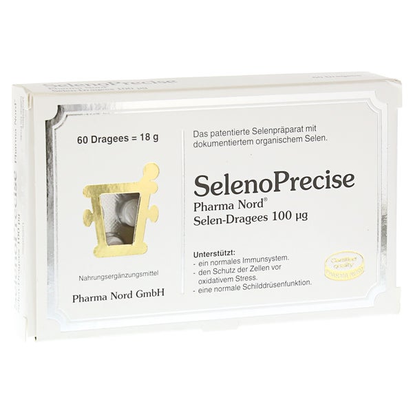 Selenoprecise 100 µg Pharma Nord Dragees 60 St