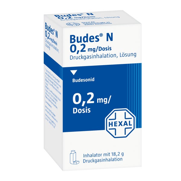 BUDES N 0,2 mg/Dosis Druckgasinhalation Lösung 1 St