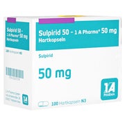 Sulpirid 50-1a Pharma Hartkapseln 100 St