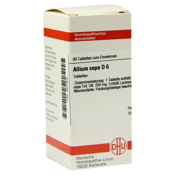 Allium CEPA D 6 Tabletten 80 St