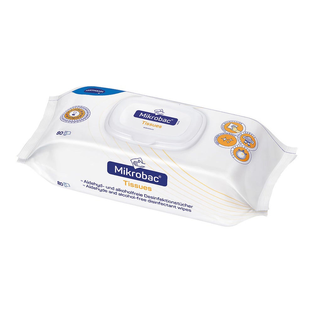 Bode Mikrobac Tissues Desinfektionstücher 80 St