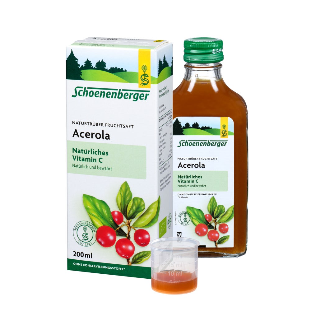 Schoenenberger Naturtrüber Fruchtsaft Acerola 200 ml Saft