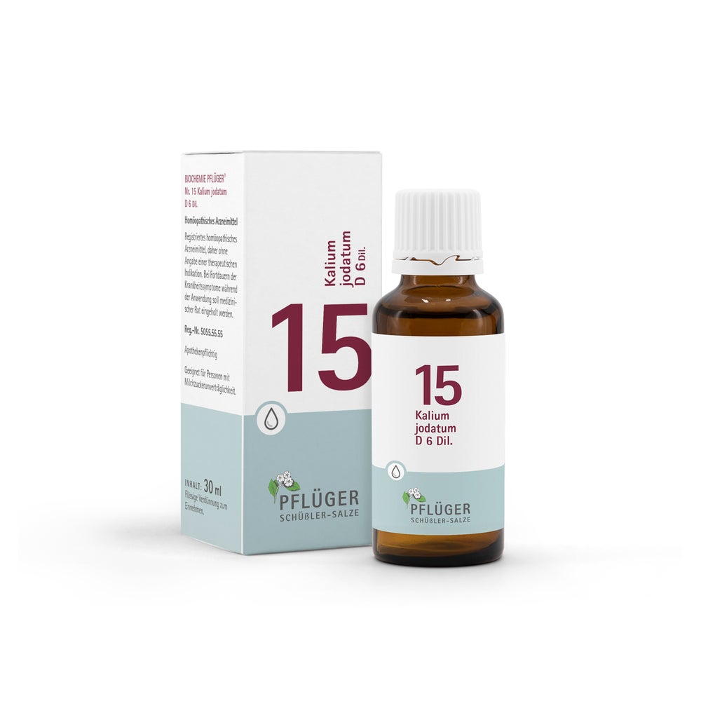 Schüßler-Salz Nr. 15 Kalium jodatum D6 30 ml