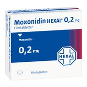 Moxonidin Hexal 0,2 mg Filmtabletten 100 St