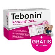 Produktabbildung: Tebonin® konzent® 240 mg Filmtabletten 80 St