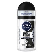 Nivea MEN Deo Roll-on invisible black & 50 ml