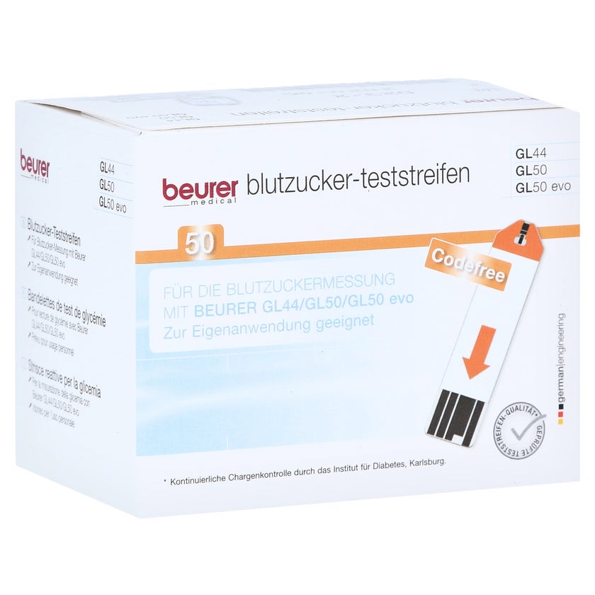 Beurer Gl44/gl50 Teststreifen 50 St