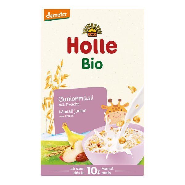 Holle Bio Juniormüsli Mehrkorn mit Fruch 250 g