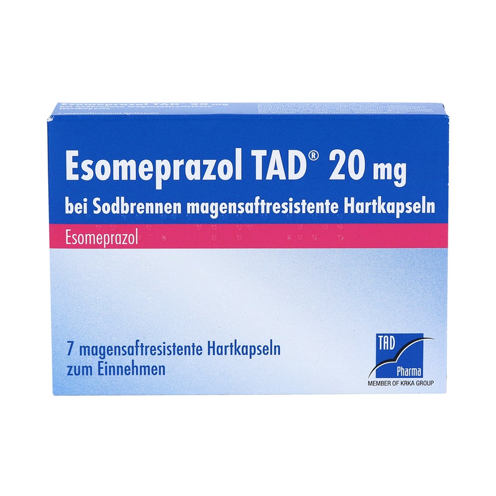 Esomeprazol TAD 20 mg 7 St