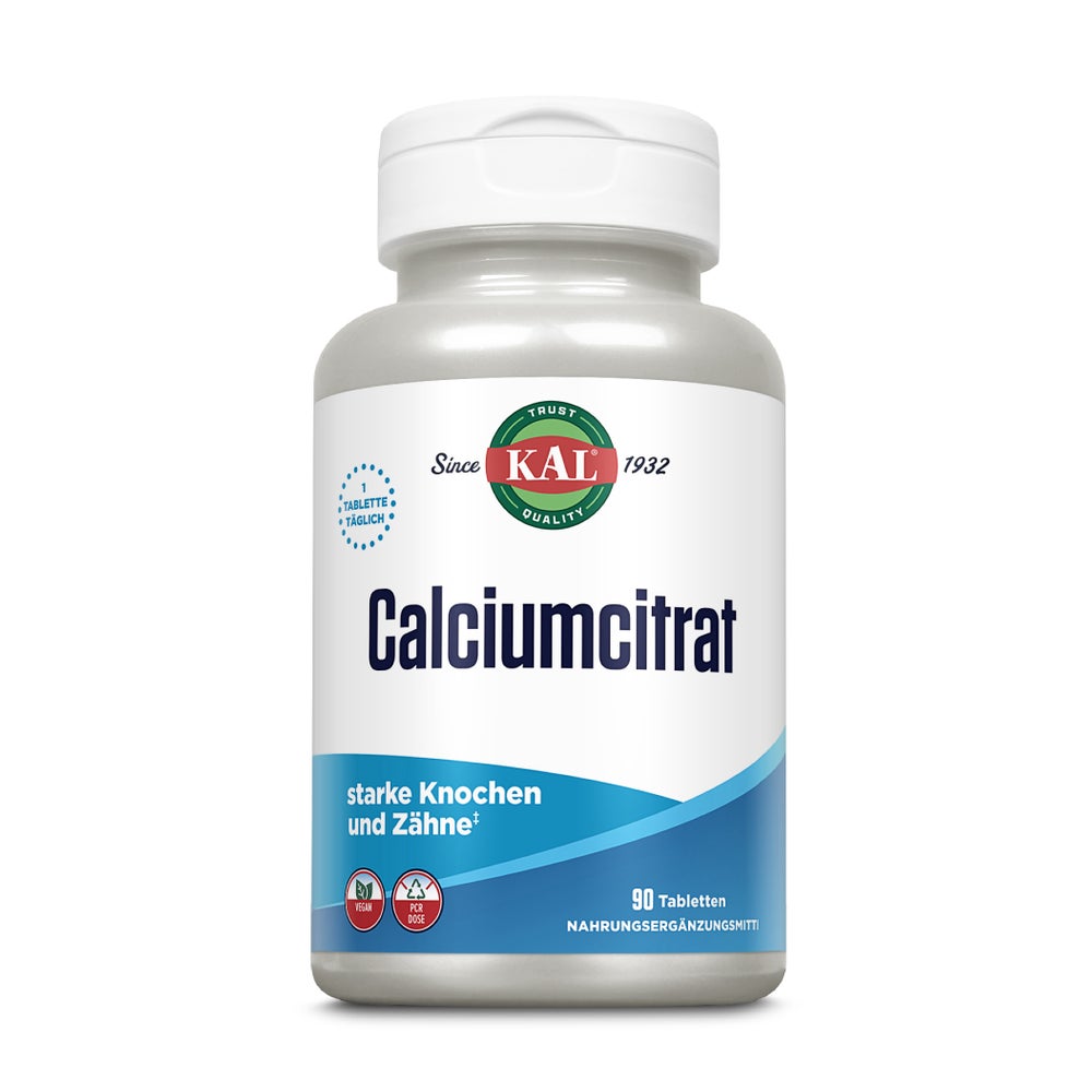 KAL Calcium Citrate 90 St