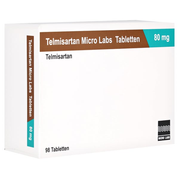 Telmisartan Micro Labs 80 mg Tabletten 98 St