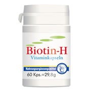 Produktabbildung: Biotin H Vitaminkapseln 60 St