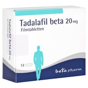 Produktabbildung: Tadalafil beta 20 mg Filmtabletten 12 St