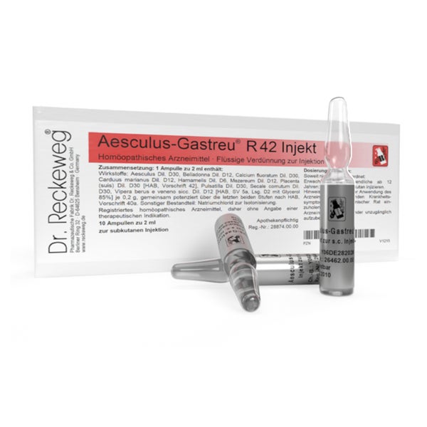 Dr. Reckeweg Aesculus-Gastreu R42 Injekt 10X2 ml