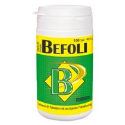 Produktabbildung: Befoli mit allen 8 B-Vitaminen 100 St