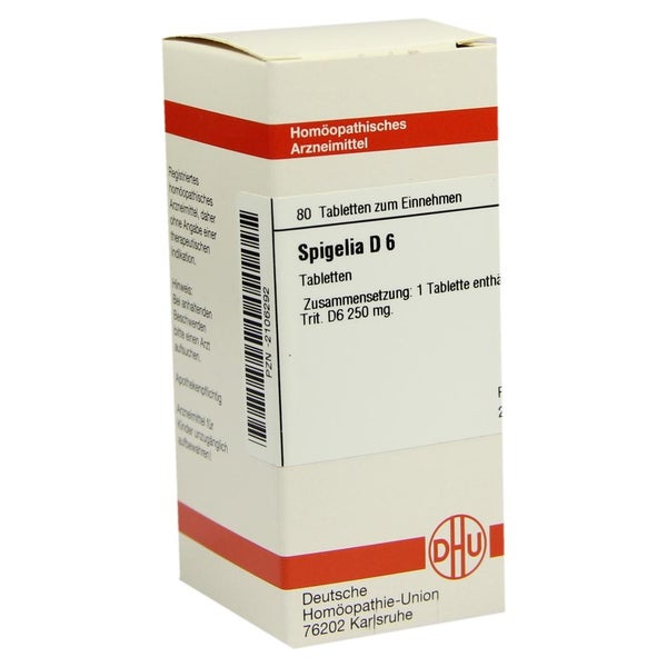 Spigelia D 6 Tabletten 80 St
