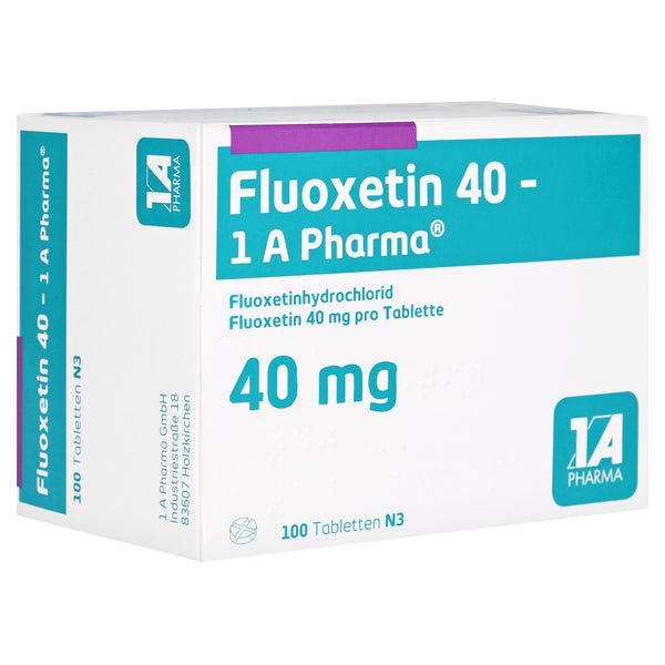 Fluoxetin 40-1a Pharma Tabletten 100 St