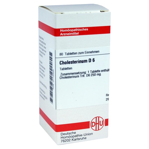 Cholesterinum D 6 Tabletten 80 St