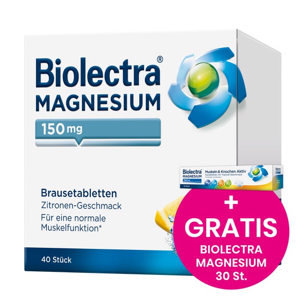 Biolectra Magnesium 150 mg Zitrone Braus 40 St