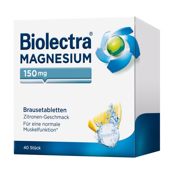 Biolectra Magnesium 150 mg Zitrone Braus 40 St
