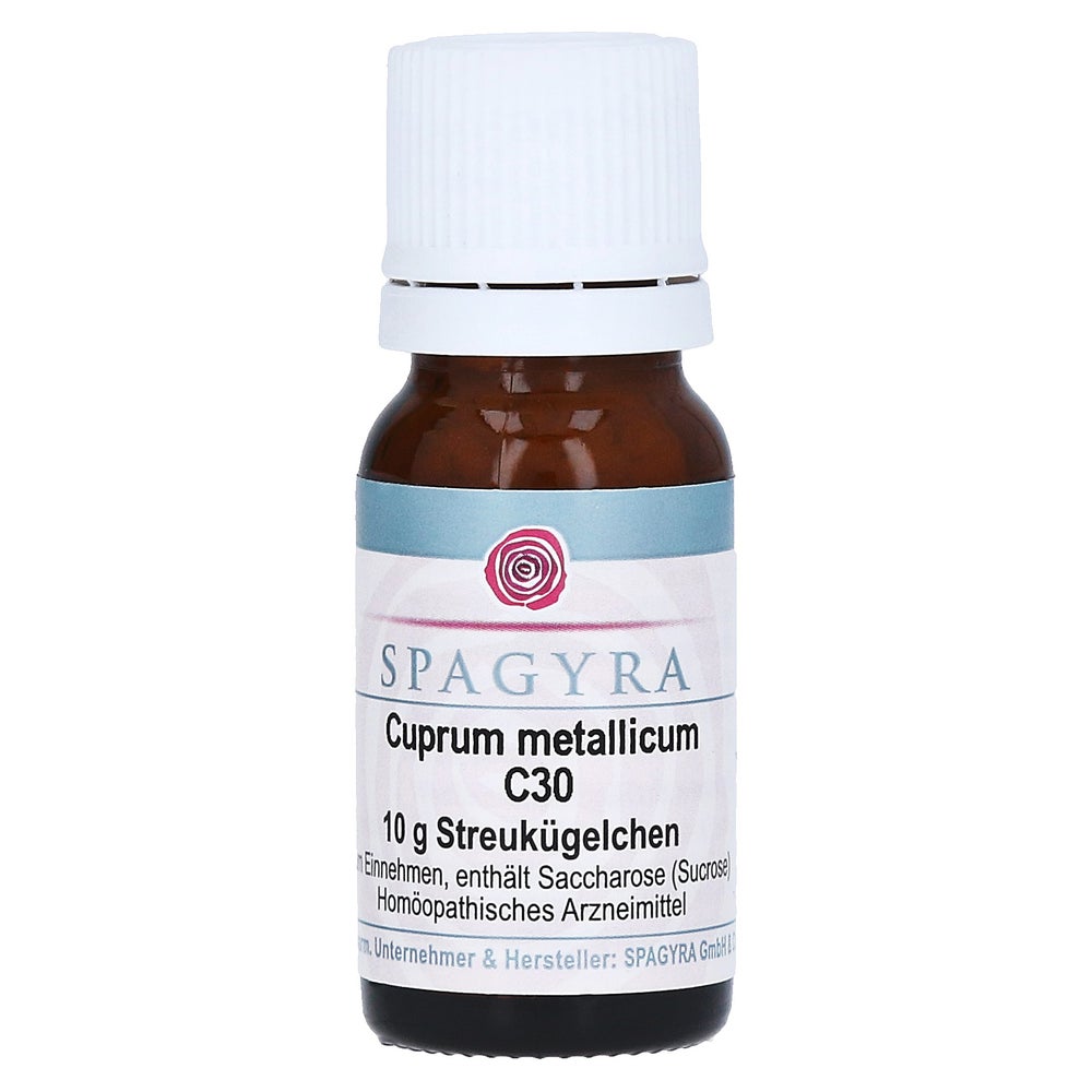 Cuprum Metallicum C 30 Globuli 10 g