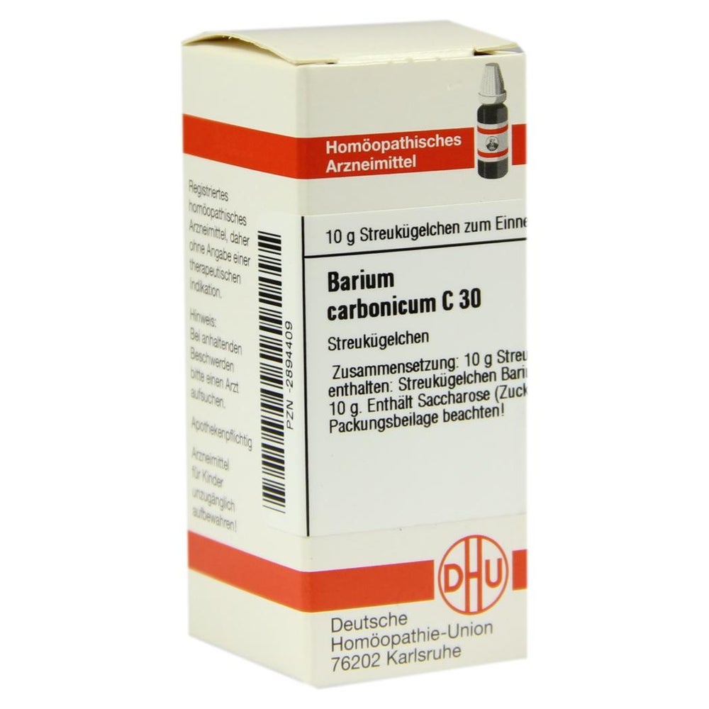 Barium Carbonicum C 30 Globuli 10 g