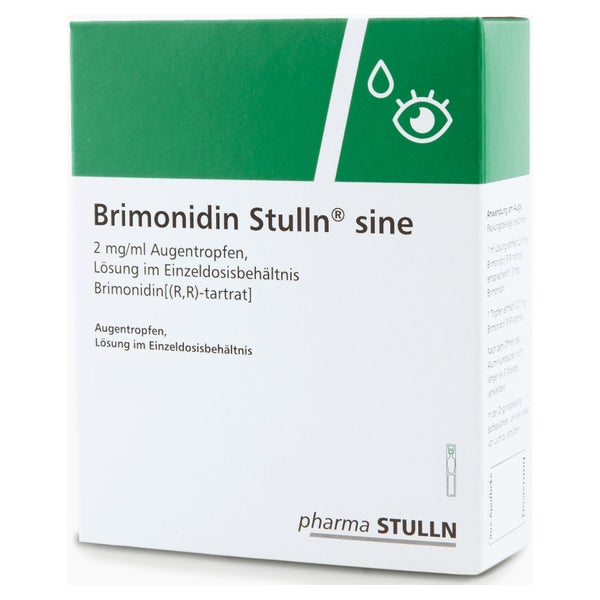 BRIMONIDIN Stulln sine 2 mg/ml AT Einzeldosisbeh. 120 St