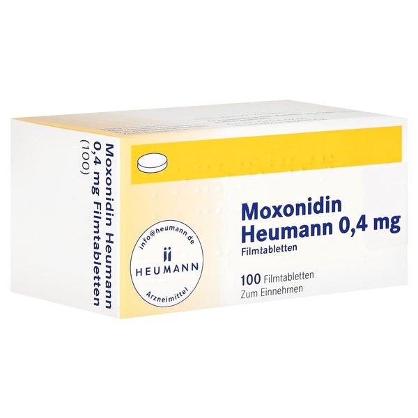 Moxonidin Heumann 0,4 mg Filmtabletten 100 St