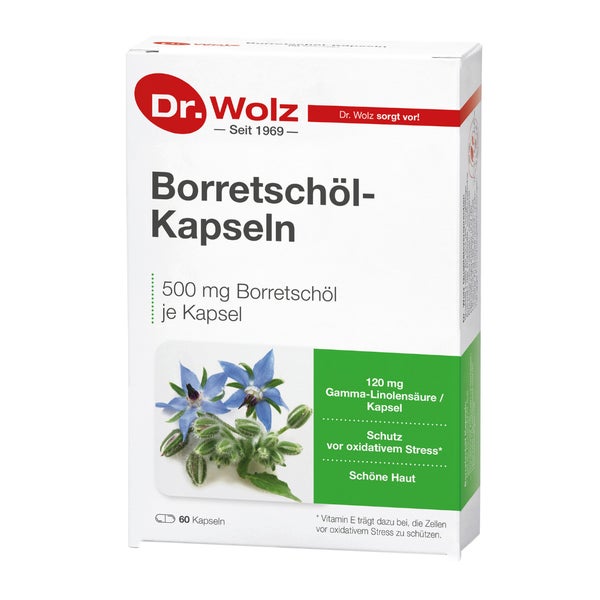 Borretschöl Kapseln Dr.wolz 60 St