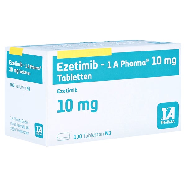 Ezetimib-1a Pharma 10 mg Tabletten 100 St