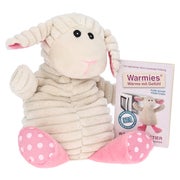 Warmies® Wärmekissen "Pure Schaf Pünkchen" herausnehmbarer Lavendel-Korn-Füllung 1 St