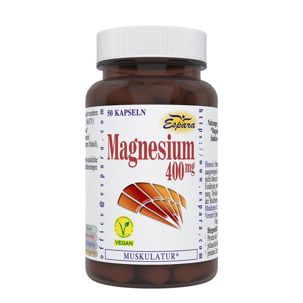 Magnesium 400 Kapseln 50 St