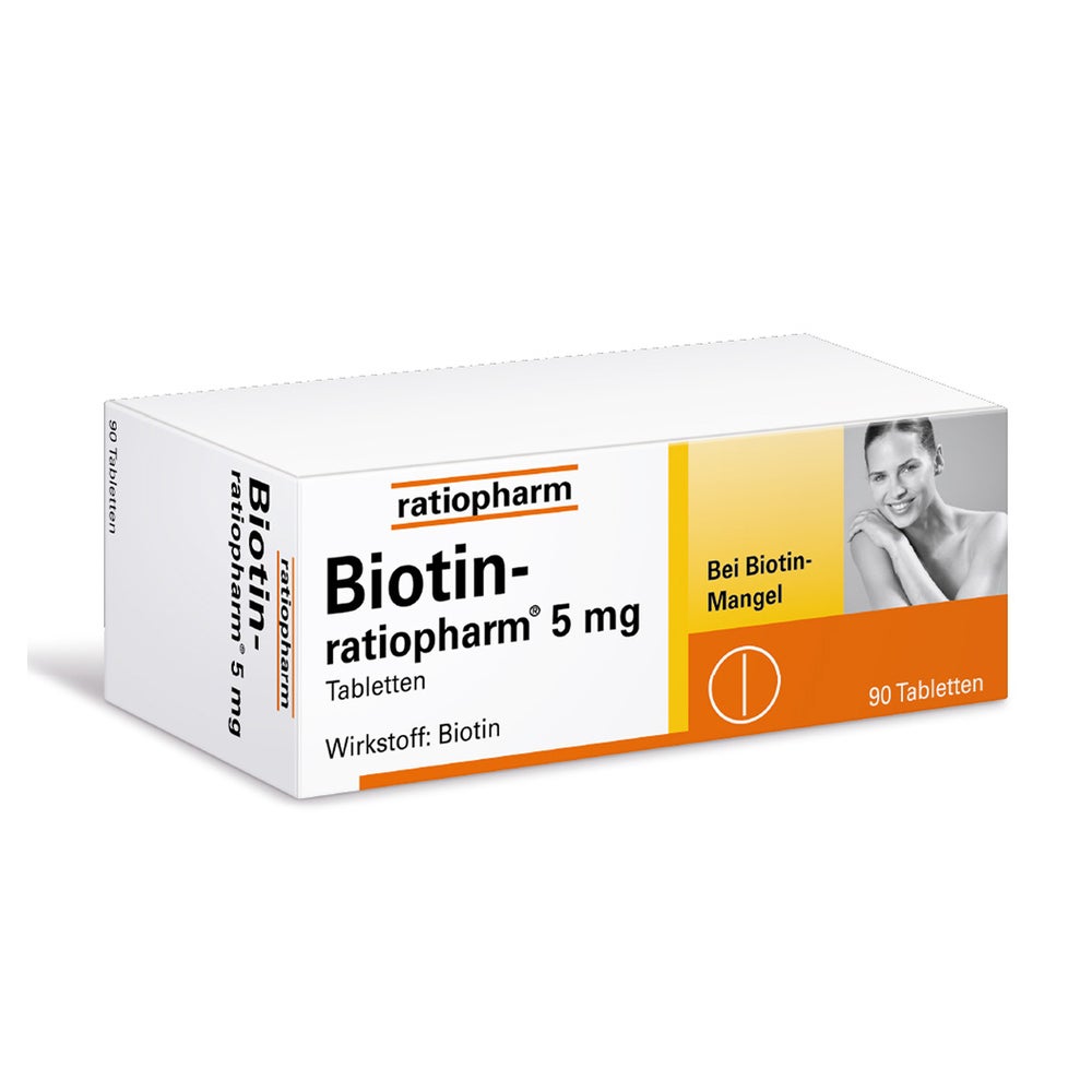 Biotin ratiopharm 5 mg 90 St