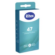 Produktabbildung: «47» 8 schmale Kondome, 47mm Breite, zylindrisch (8 Kondome) 8 St