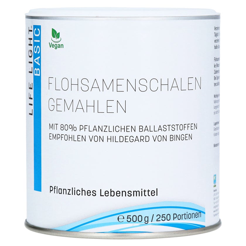 Flohsamenschalen Gemahlen Pulver 500 g, 500 g online kaufen 