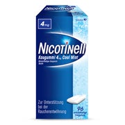 Produktabbildung: Nicotinell Kaugummi 4 mg Cool Mint 96 St